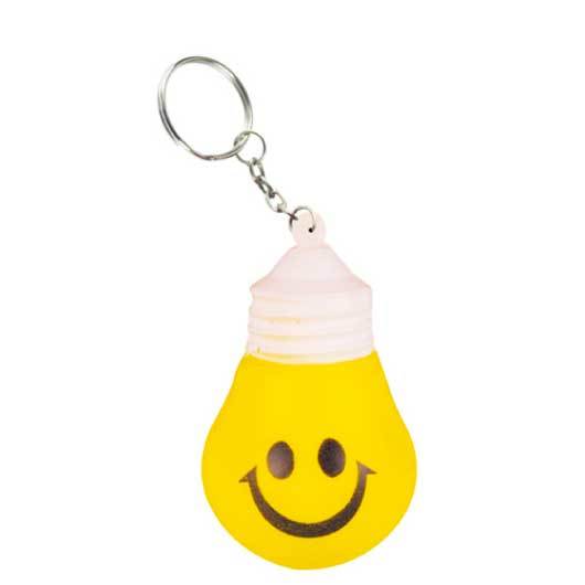 Stress Lightning Bulb Keyrings